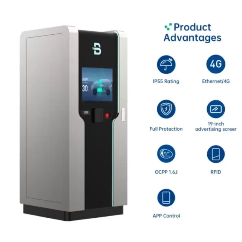 Hệ thống lưu trữ năng lượng tích hệ thống sạc DC nhỏ gọn