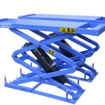Cầu nâng cắt kéo nâng bụng 3 tấn, lắp chìm